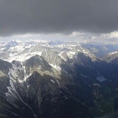 Flugwegposition um 12:45:05: Aufgenommen in der Nähe von 39030 Rasen-Antholz, Autonome Provinz Bozen - Südtirol, Italien in 3457 Meter